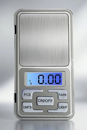 Profesyonel Hassas Terazi 500g 0.01 Kuyumcu Eczane Mutfak LCD Ölçüm Tartısı Cep Tipi