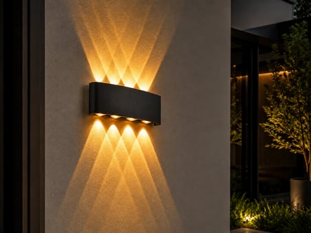 1 Adet CATA CT 8013 Karpi 15W Dış Mekan Led Aplik Amber