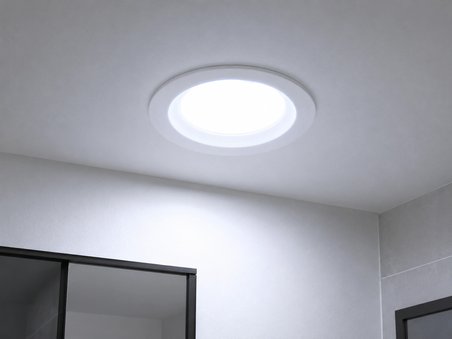 Eco Lounge 1 adet EDSON ED 6005 Sıva Altı 6W Aliminyum Kasa Led Spot 6400K Beyaz Işık