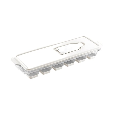 Plastik Buz Kalıbı - Küp Şekilli - Kapaklı