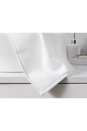 Otel Tipi 50x90 Yüz Havlusu Beyaz 1 Adet Fiyatıdır