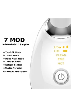 Elektronik beyaz yüz ve boyun masaj aleti, sıkılaştırıcı ve yaşlanma karşıtı özellikli