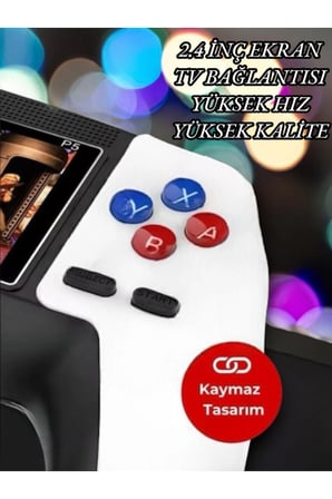 Kırmızı 520 oyunlu taşınabilir joystick, Bluetooth yok, 2 yıl garantili, diğer bağlantı