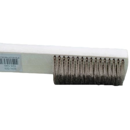 Metal Telli Fırça Ahşap Saplı Pas Kir Sökme Temizleme Fırçası Bx40