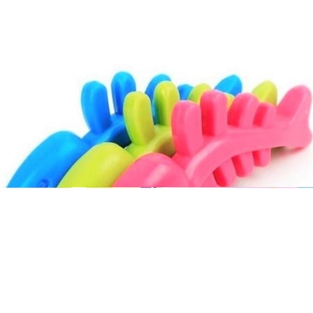 Balık Kemiği İskelet Şekilli Renkli Plastik Kedi Oyuncağı Bx40