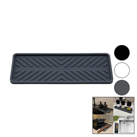 Organizer - Silikon Mutfak Lavabo Düzenleyici Renkli Mat 22.5 X 9cm Brkt-178617 Bx40