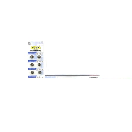 Ag10 Lr-54 Düğme Pil Alkalin 1.5v 10lu Kart Bx40