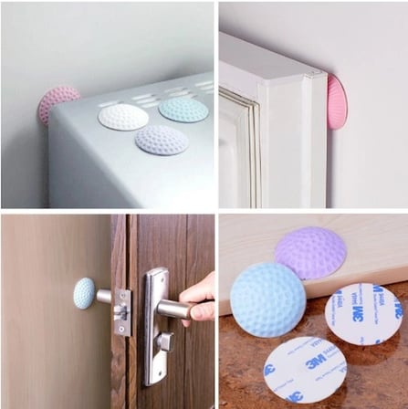 Çok Amaçlı Silikon Kapı Duvar Koruyucu Tampon 4lü Paket Bx40