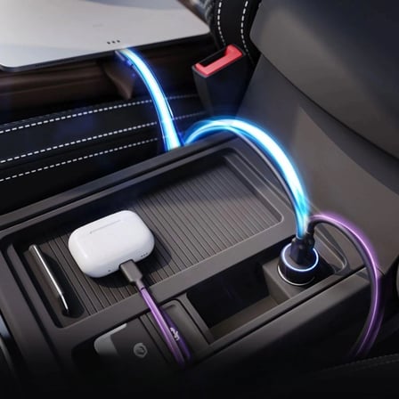 Araç İçi Çakmaklığa Takılantype-c Ve Usb Girişli 2 Portlu Hızlı Şarj Adaptörü Bx40