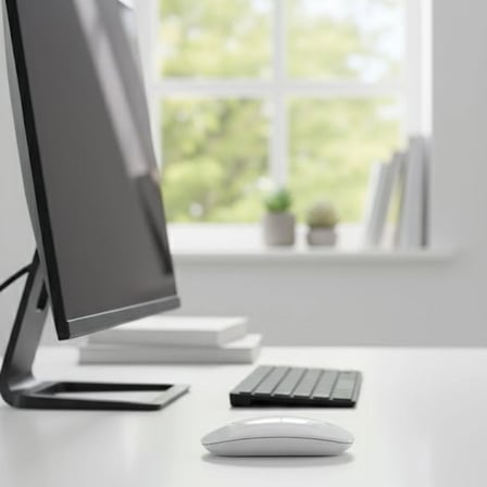 Beyaz Renkli Ergonomik Sessiz Kablosuz Mouse – Usb Alıcılı, Ofis Ve Oyun İçin Konforlu Bilgisayar Faresi Ms6310 Bx40