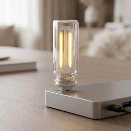 Cam Şişe Usb Led Işık, Dekoratif Masaüstü Gece Lambası, Şişe İçin Ambiyans Aydınlatma Ve Dekoratif Lamba İ Bx40