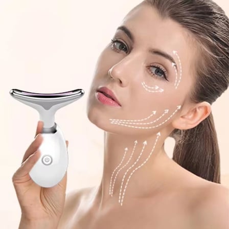 7 Farklı Işık Modlu Titreşimli Boyun Ve Yüz Ems Güzellik Cihazı Bx40
