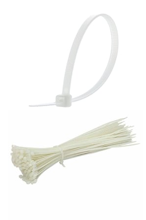 100 Adet Plastik Cırt Kelepçe Kablo Bağı Kablo Düzenleyici- 3.6 X 150 Mm Bx40