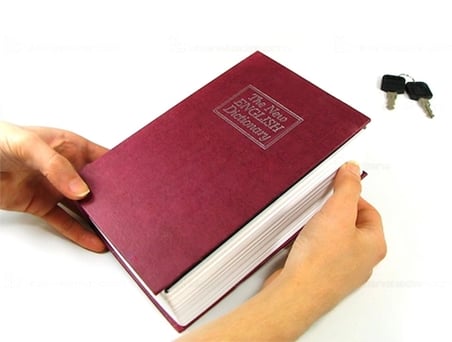 Kitap Şeklinde Kasa - Büyük Boy Bx40