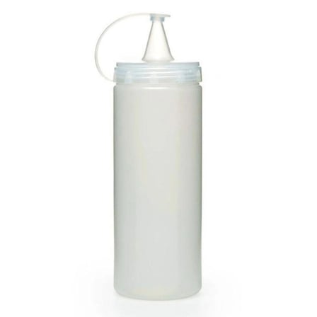 Şeffaf Kapaklı Sızdırmaz Yağlık Sosluk Şişesi Plastik Yağdanlık 400 Ml. Ap-9028 Bx40