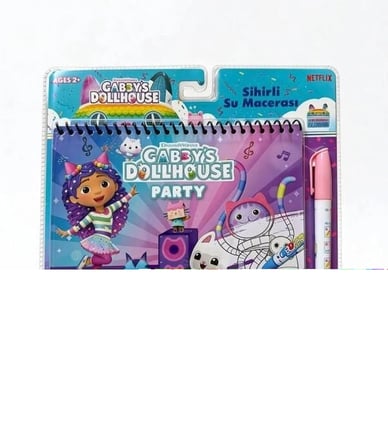 BK0011 GABBY DOLLHOUSE LİSANSLI BOYAMA KİTABI-GPT