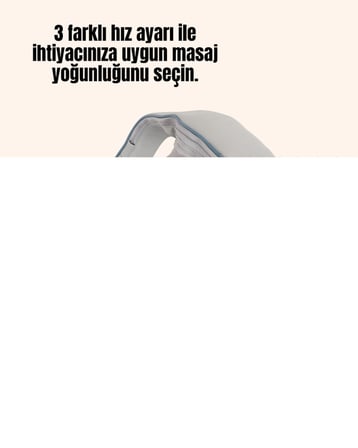 PU Deri Taşınabilir Masaj Aleti | Çok Bölgeli Kullanım