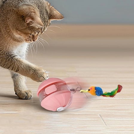 Şarjlı Hareketli Kedi Topu Oyuncak