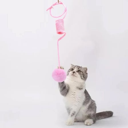 Elastik Yaylı Asılabilir Peluş Oyuncak