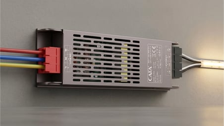 1 Adet CATA CT 2577 Bakır Sargılı 21A Klemensli Şerit Led Trafosu 12V 250W