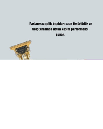 4 Başlıklı Suya Dayanıklı Saç Kesme Makinesi