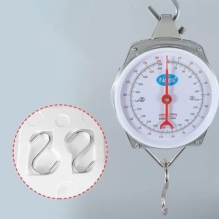 100 kg Kapasiteli Askılı Terazi - Dayanıklı, Net Kadranlı, Çift Ölçü Birimli, Endüstriyel ve Dış Mekan Uyumlu