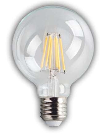 1 Adet Cata Ct 4354 Glop Led Rustik Ampul 6W 3200K Gun İsigi E27 Duy