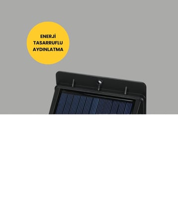 20 LED Güneş Enerjili Hareket Sensörlü Dış Mekan Duvar Lambası