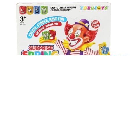 Baskılı Stres Yayı Oyuncak
