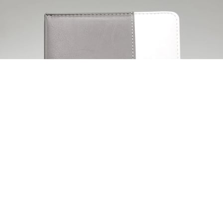 Tarihsiz Ajanda Defter Beyaz Gri Renk