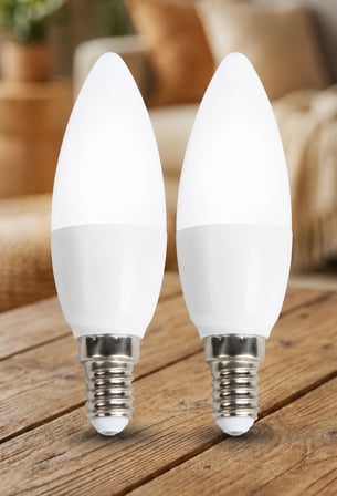1 Adet Noas Yl96 0701 B 7W Buji Led Ampul 6400K Beyaz İsik E14 Duy