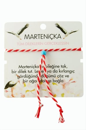 Mavi Boncuk Marteniçka Bileklik