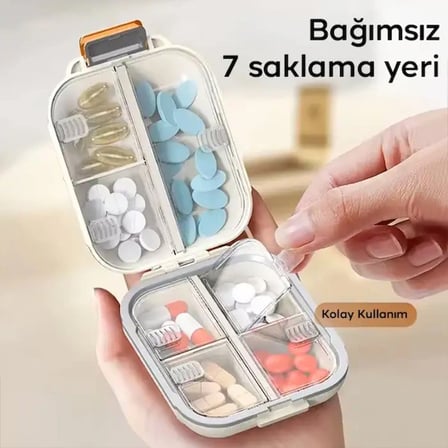 Çok Izgaralı İlaç Kutusu
