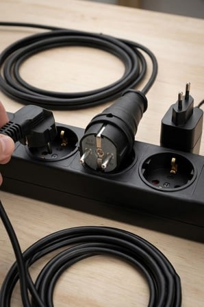 1 Adet Orel Kaucuk Erkek Fis 1X16A 220V