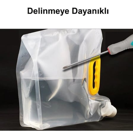 Dayanikli Plastik İ̇Cecek Cantasi 1 Litre