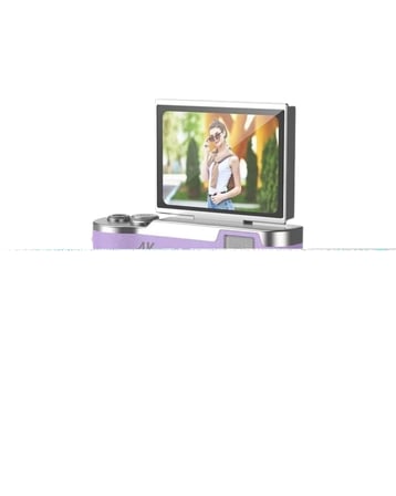 Flip Ekranlı Dijital Kamera 4K Video 48 MP Güzelleştirme Modu