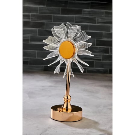 Çiçek Tasarımlı LED Masa Lambası