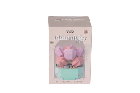 P1246 PANLOS SİMÜLASYON ÇİÇEK SERİSİ 342 PARÇA BLOCK OYUNCAK