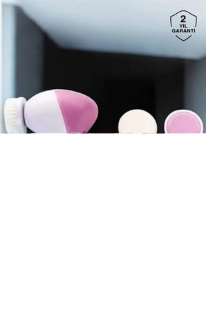 Taşınabilir Yüz Temizleme Cihazı Masaj, Peeling, Temizlik 5 Başlıklı
