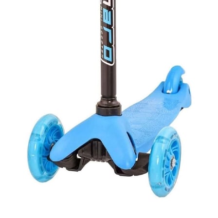 Twist Işıklı Scooter Mavi 40 Kg Kadar