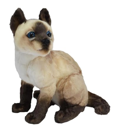 43 CM PELUŞ KEDİ HALLEY - 1 Adet Stokta Olan Gönderilir