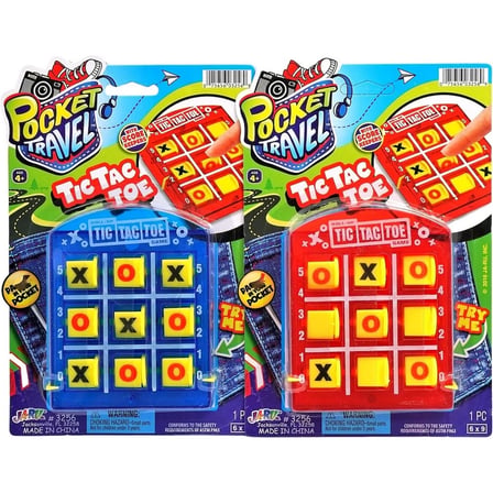 Seyahat Boyu Tic Tac Toe Oyunu - 1 Adet Stokta Olan Gönderilir