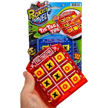 Seyahat Boyu Tic Tac Toe Oyunu - 1 Adet Stokta Olan Gönderilir
