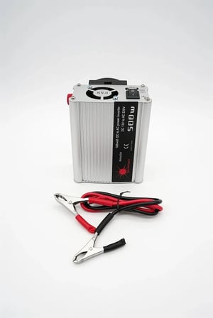 500W 12V DC 220V AC İnverter USB Çıkışlı Fanlı Akü Güç Dönüştürücü Araç Kullanımı