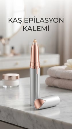 İnce Uçlu Yüz Tüy Alma Epilasyon Aleti Kaş Bıyık İçin