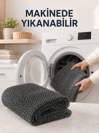 BEYLİNİ Halı Kaydırmazı Halı Altı Kaydırmaz Dolap Raf Örtüsü Kaymaz Örtü Toplanmayı Önler Halı Yolluk Tabanı