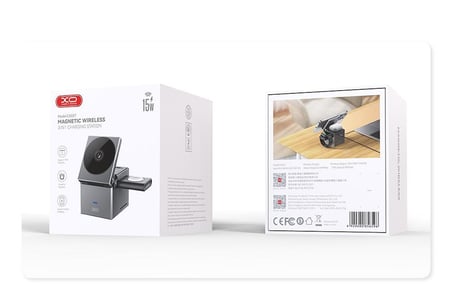 Premium Magsafe Uyumlu Manyetik 3'ü 1 Arada Hızlı Kablosuz Şarj Standı Teknoloji Eşya