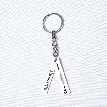 Kişiye Özel Aston Martin Db9 Plaka Anahtarlık 