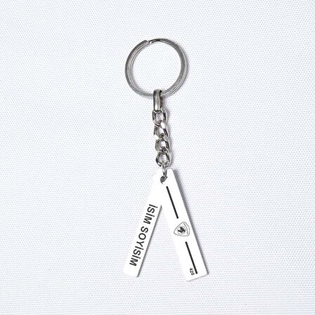 Kişiye Özel Proton 420 Plaka Anahtarlık