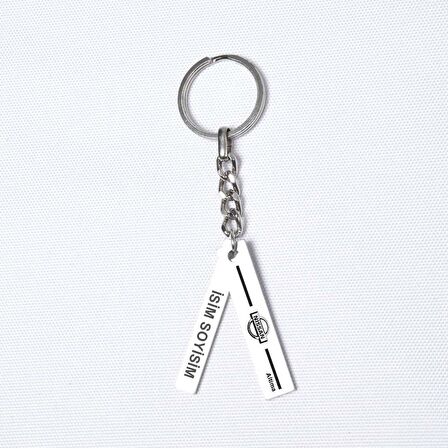 Kişiye Özel Nissan Altima Plaka Anahtarlık